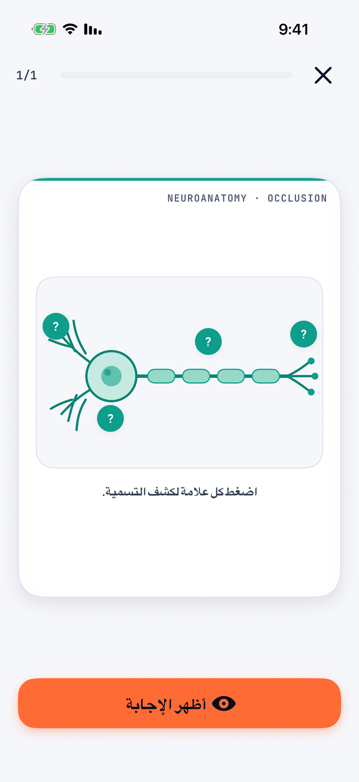 بطاقة إخفاء صورة بتسميات مخفية